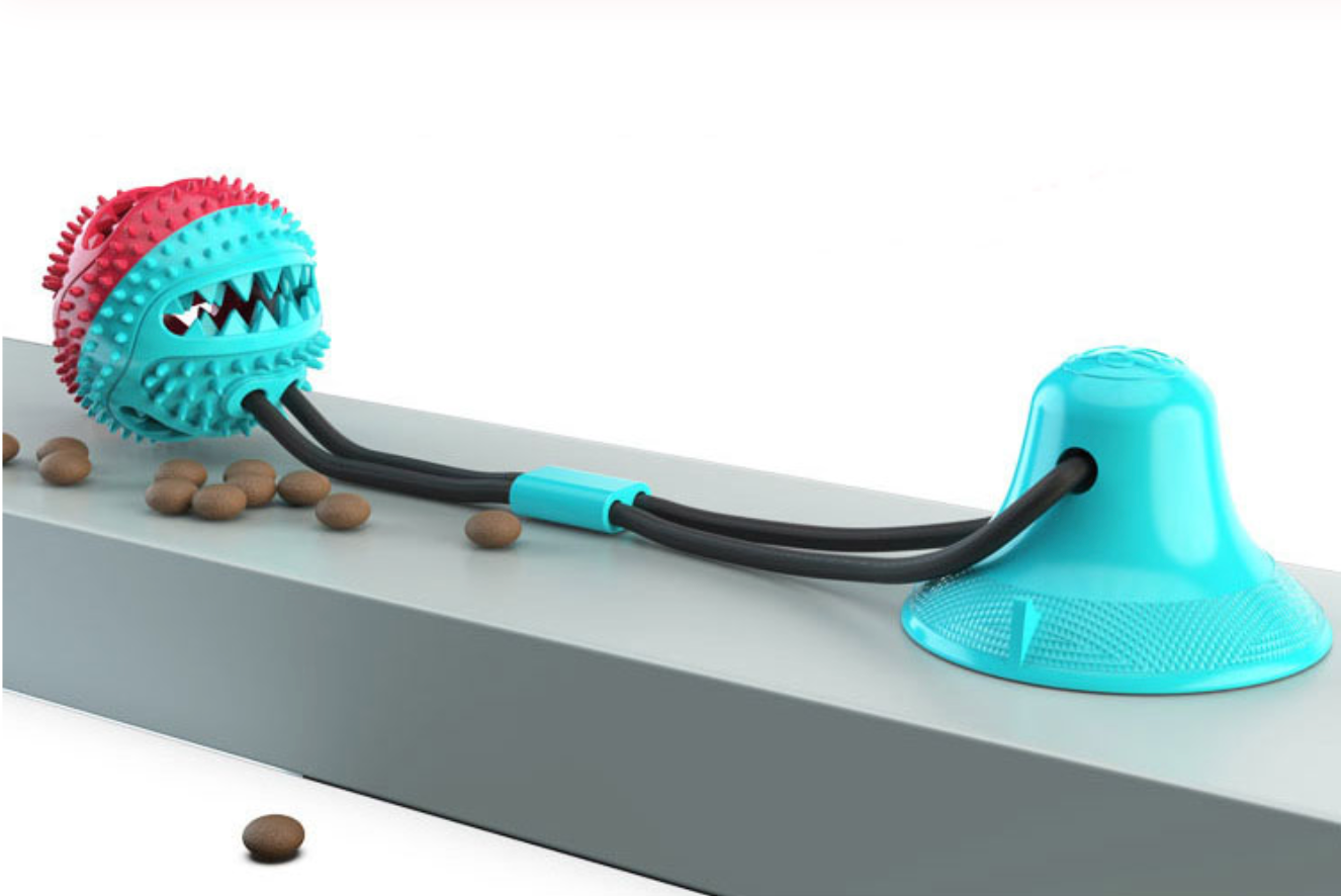 Suction Cup Dog Toy