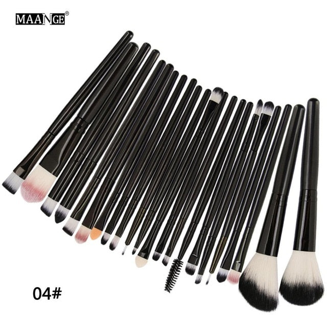 Professional 22 Pcs Rose Golden Make up Brushes Set