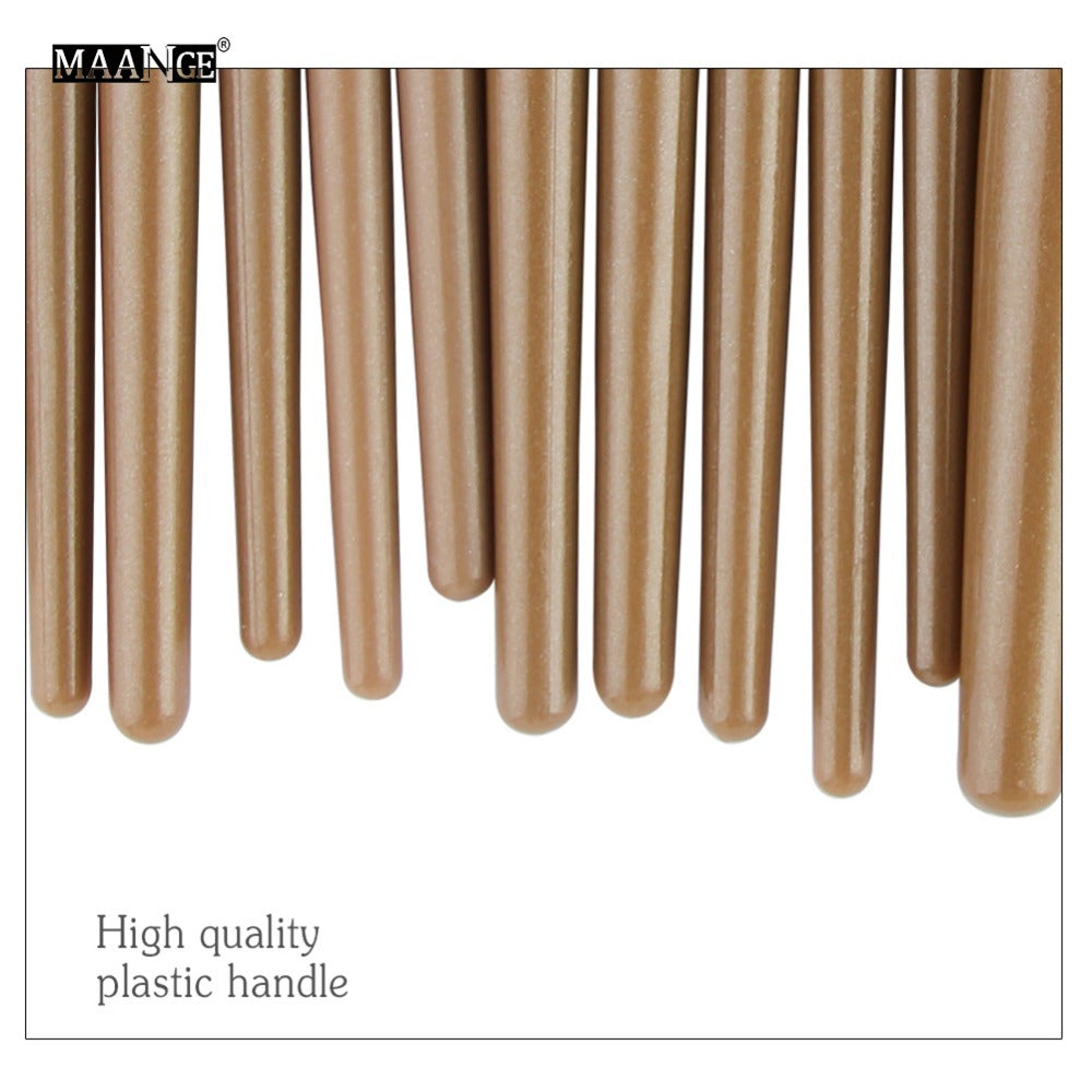 Professional 22 Pcs Rose Golden Make up Brushes Set