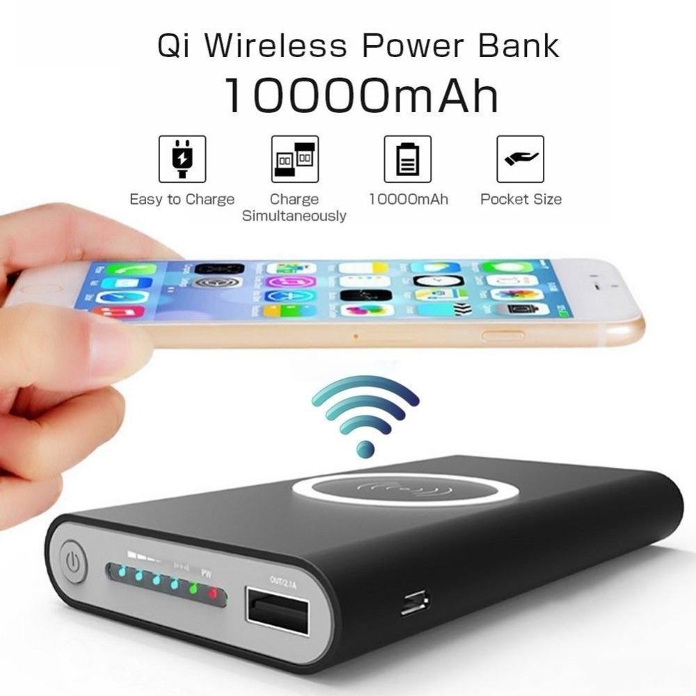 Power Bank & Wireless QI Charger