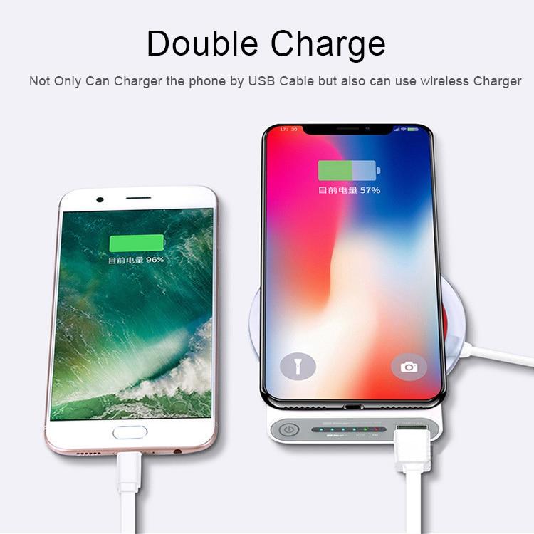 Power Bank & Wireless QI Charger